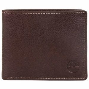 Timberland Pebble Leather Brown Men's Wallet